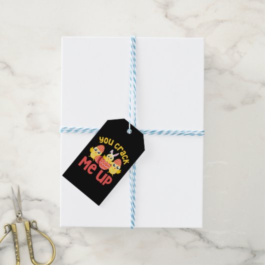 Je haalt me paaskip op. cadeaulabel (Met Touw)