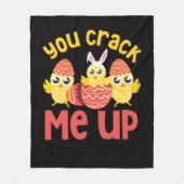 Je haalt me paaskip op. fleece deken (Voorkant)