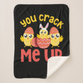 Je haalt me paaskip op. sherpa deken (Voorkant)