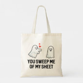 Je haalt me van mijn vel. tote bag (Achterkant)
