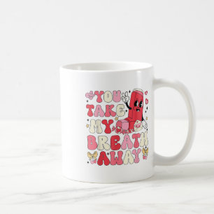 Je haalt mijn adem weg Inhalator RT Nurse Happy Va Koffiemok