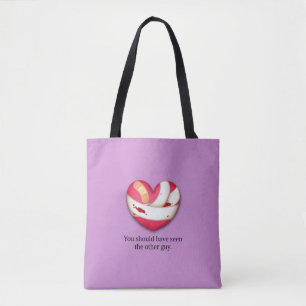 "Je had de ander moeten zien" Gebroken Hart Tote Bag