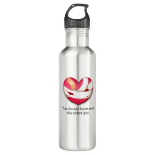 "Je had de andere moeten zien" Broken Heart Waterfles
