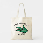 Je had me al in het verleden tote bag (Achterkant)