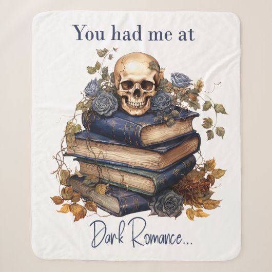 Je had me al met Dark Romance Sherpa Deken (Voorkant)