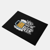 Je had me bij Beer. Deurmat (Schuin)