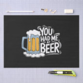 Je had me bij Beer. Tissuepapier (Craft)