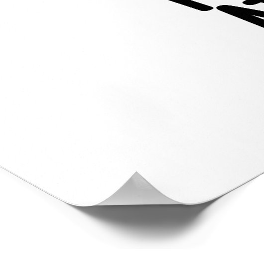 Je had me bij Bellow Funny Yak Pun Poster (Hoek)