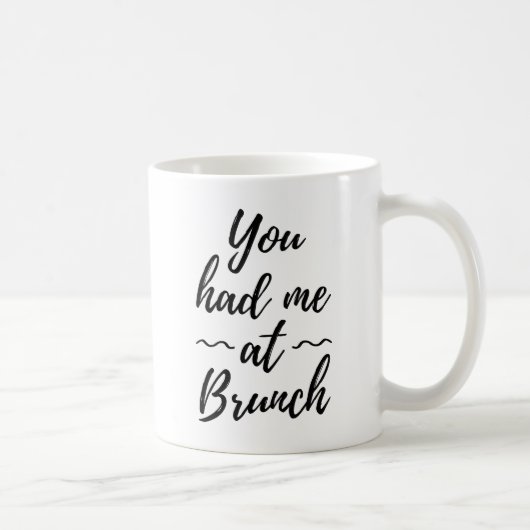 Je had me bij brunch koffiemok (Rechts)