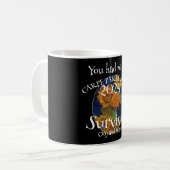 Je had me bij Carpe Party Diem Survivor Koffiemok (Voorkant links)