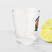 Je had me bij Challah Joods Joods Hanukkah  Shot Glas (Links)