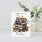 Je had me bij Dark Romance Briefkaart (Staand voorkant)