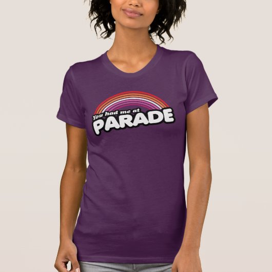 JE HAD ME BIJ DE PARADE T-SHIRT (Voorkant)