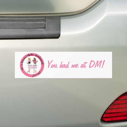 Je had me bij DM Bumpersticker (Op auto)