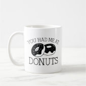 Je had me bij donuts koffiemok (Links)