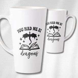 Je had me bij Dragons Latte Mok