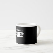 Je had me bij Ebitda Funny Costume Gift. Espresso Kop (Voorkant rechts)