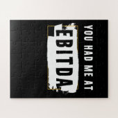 Je had me bij Ebitda Funny Costume Gift. Legpuzzel (Horizontaal)