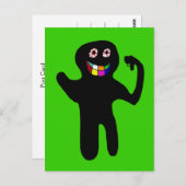 Je had me bij Hallo ~ Briefkaart / uitnodigingen (Voorkant / Achterkant)