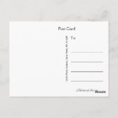 Je had me bij Hallo ~ Briefkaart / uitnodigingen (Achterkant)