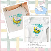 Je had me bij het dutje - Sleeping Sheep Romper