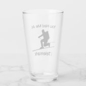 Je had me bij I Telemark Ski Glas (Achterkant)