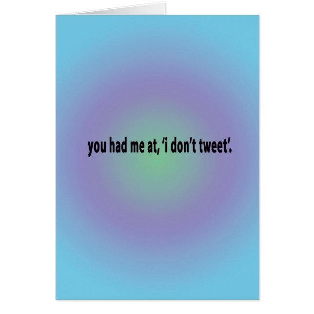 Je had me bij ik twitterde niet... (Voorkant)