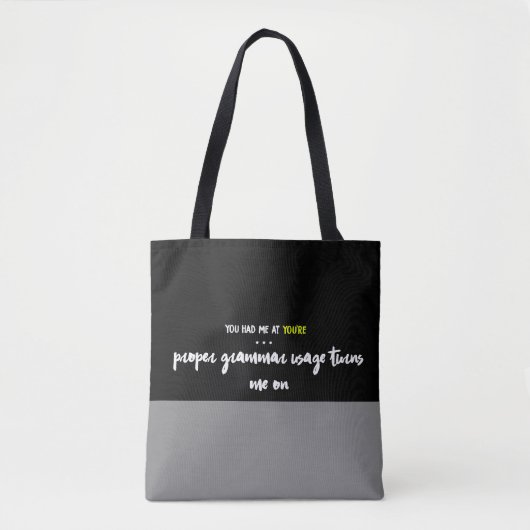 Je had me bij je... tote bag (Voorkant)