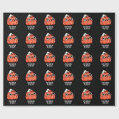 Je had me bij Jello Funny Snack Pun Dark BG Cadeaupapier (Vlak)