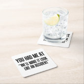 Je had me bij kartonnen onderzetters (Insitu)