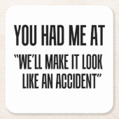 Je had me bij kartonnen onderzetters (Voorkant)