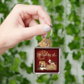 Je had me bij koffie sleutelhanger (Hand)
