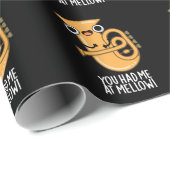 Je had me bij Mellow Funny Tuba Pun Dark BG Cadeaupapier (Rol Hoek)