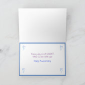 Je had me bij Meow Happy Jubileum Schattige Cat Kaart (Binnen)