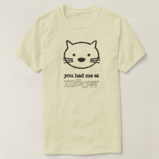 Je had me bij Meow Mannen Basic T-shirt