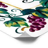 Je had me bij Merlot Red Wine Lover Custom Poster (Hoek)