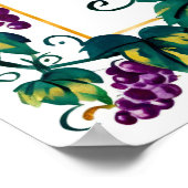 Je had me bij Merlot Wine Lover Custom Poster (Hoek)