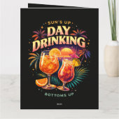 Je had me bij overdag drinken bedankkaart (Achterkant)