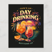Je had me bij overdag drinken flyer (Achterkant)