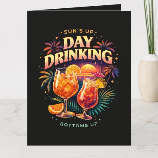Je had me bij overdag drinken kaart (Voorkant)