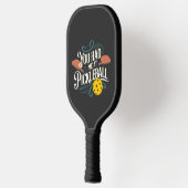 Je Had Me bij Pickleball-ontwerp Pickleball Paddle (Links)