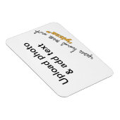 Je had me bij "pizza" - DIY Koelkast Magnet Magneet (Rechterzijde)