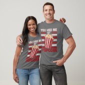 Je Had Me Bij Popcorn retro T-shirt (Unisex)