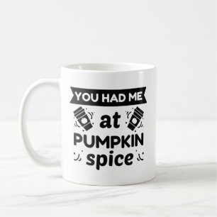 Je had me bij Pumpkin Spice Koffiemok