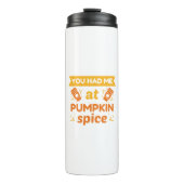 Je had me bij Pumpkin Spice Thermosbeker (Voorkant)
