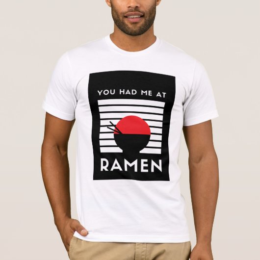 Je had me bij Ramen. T-shirt (Voorkant)
