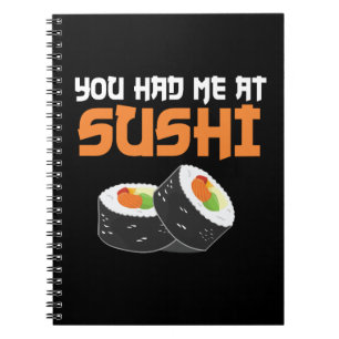 Je had me bij Sushi - Sushi-overs Notitieboek