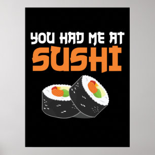 Je had me bij Sushi - Sushi-overs Poster