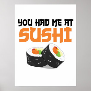 Je had me bij Sushi - Sushi-overs Poster