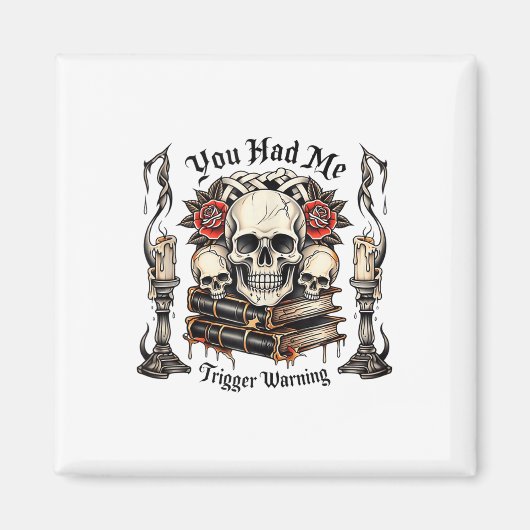 Je had me bij Trigger Warning, Bad Book Club, Roma Magneet (Voorkant)